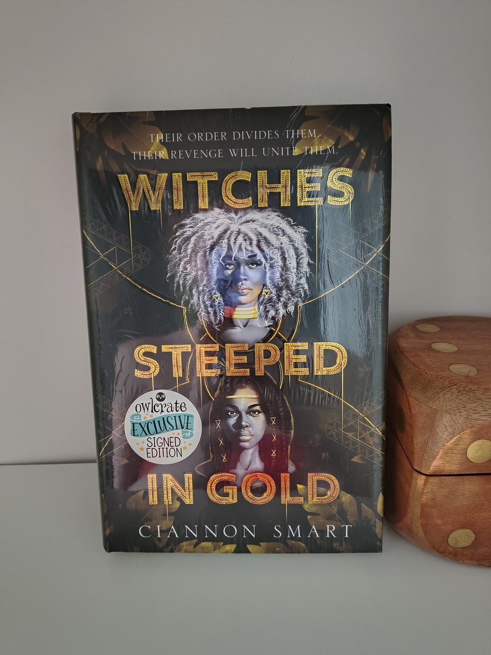 Witches Steeped in Gold by Ciannon Smart - Signed First Edition Hardcover